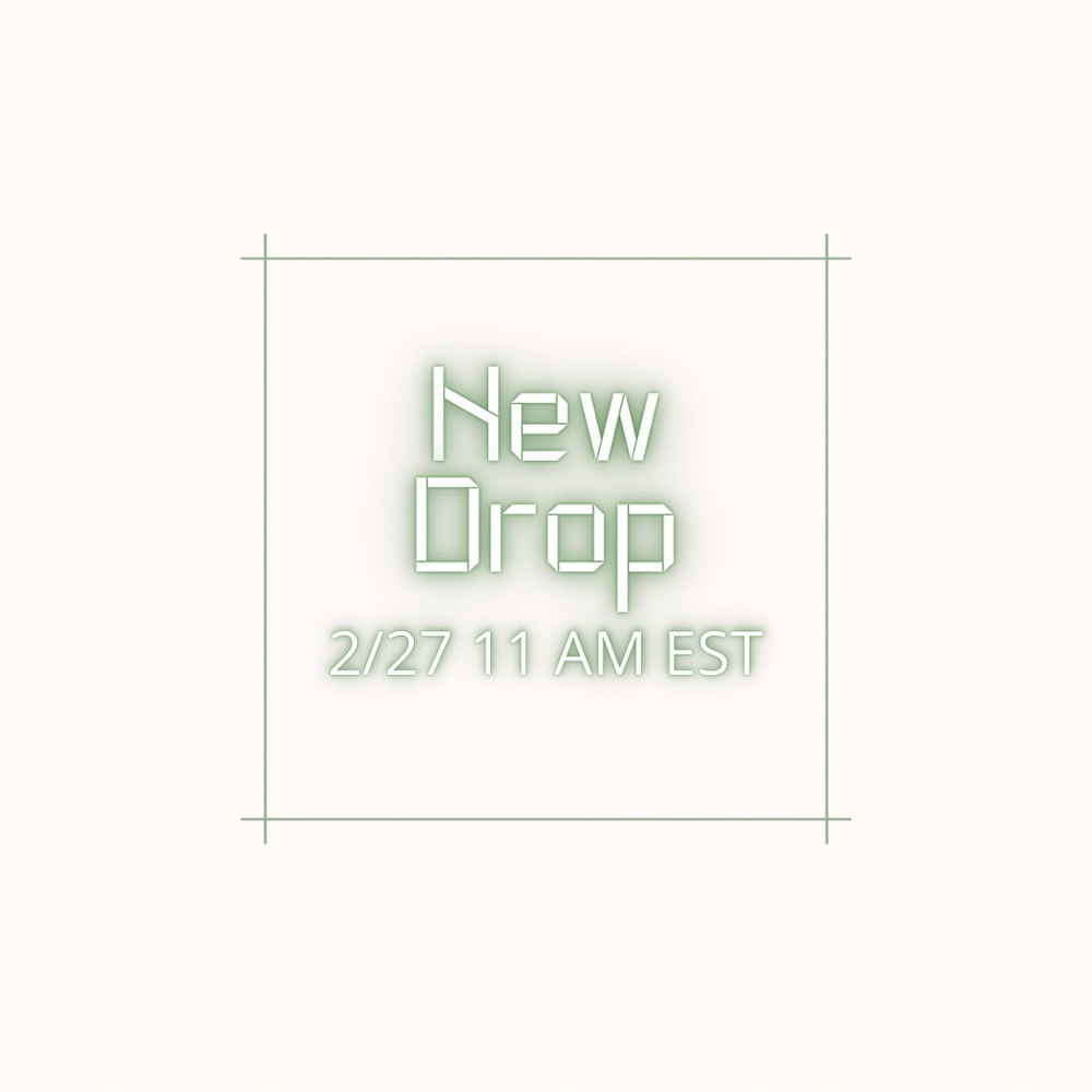 Spring drop tomorrow 🌷